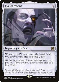 Eye of Vecna - AFR Ampersand Promos (AFR&) #243a - Rare Magic: The Gathering Trading Card