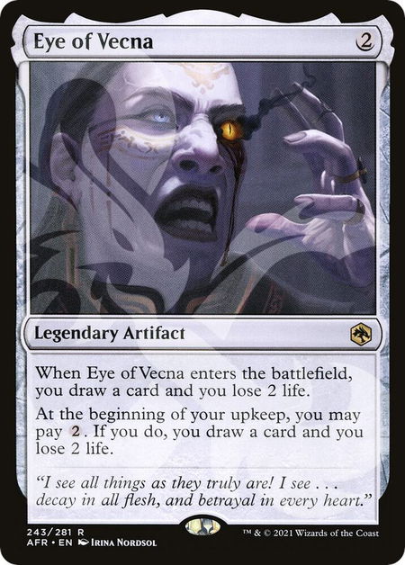 Eye of Vecna - AFR Ampersand Promos Magic: The Gathering trading card