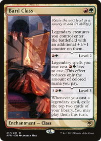 Bard Class - AFR Ampersand Promos (AFR&) #217a - Rare Magic: The Gathering Trading Card