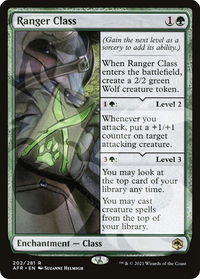 Ranger Class - AFR Ampersand Promos (AFR&) #202a - Rare Magic: The Gathering Trading Card