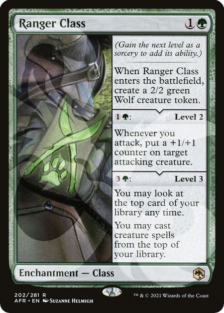 Ranger Class - AFR Ampersand Promos Magic: The Gathering trading card