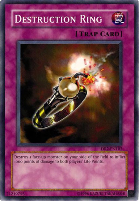 Destruction Ring - Dark Revelation Volume 2 YuGiOh trading card