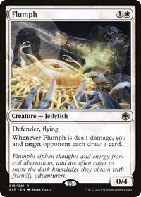 Flumph - AFR Ampersand Promos (AFR&) #15a - Rare Magic: The Gathering Trading Card
