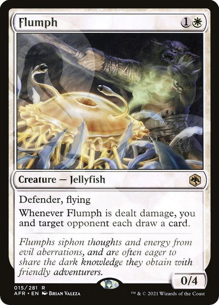 Flumph - AFR Ampersand Promos Magic: The Gathering trading card