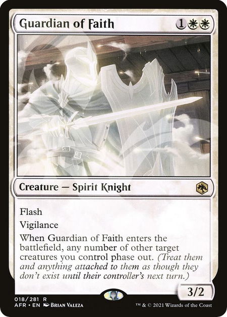 Guardian of Faith - AFR Ampersand Promos Magic: The Gathering trading card