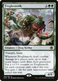 Froghemoth - AFR Ampersand Promos (AFR&) #184a - Rare Magic: The Gathering Trading Card