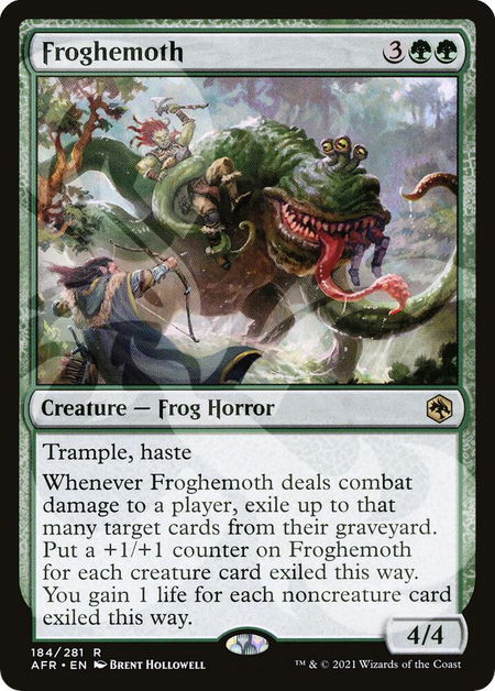 Froghemoth - AFR Ampersand Promos Magic: The Gathering trading card