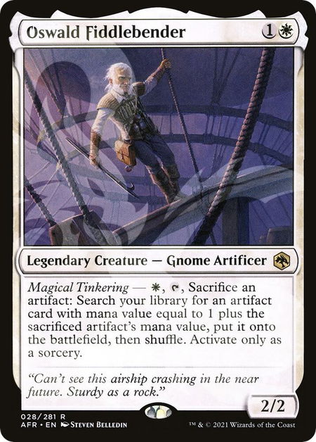 Oswald Fiddlebender - AFR Ampersand Promos Magic: The Gathering trading card