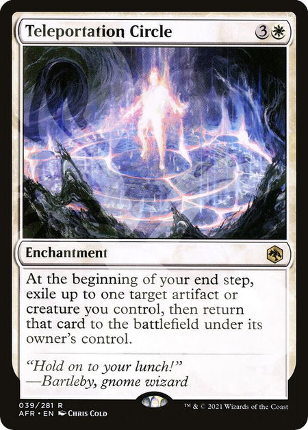 Teleportation Circle - AFR Ampersand Promos Magic: The Gathering trading card