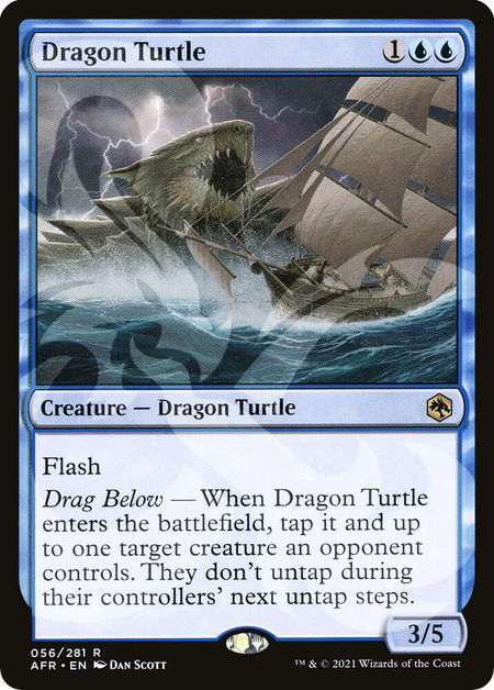 Dragon Turtle - AFR Ampersand Promos Magic: The Gathering trading card