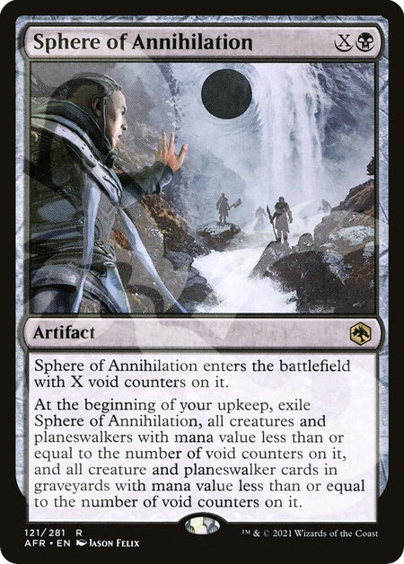 Sphere of Annihilation - AFR Ampersand Promos Magic: The Gathering trading card