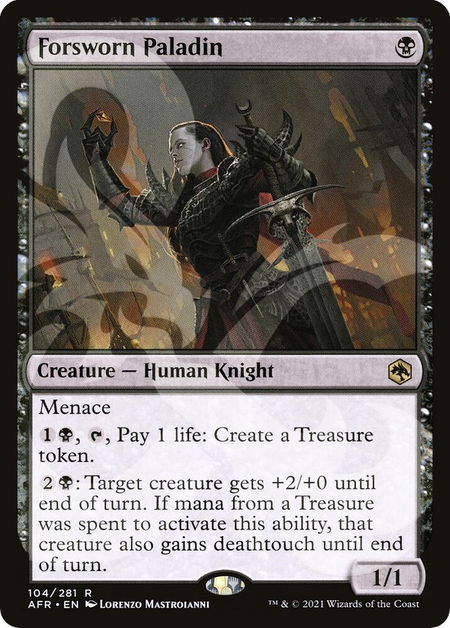 Forsworn Paladin - AFR Ampersand Promos Magic: The Gathering trading card