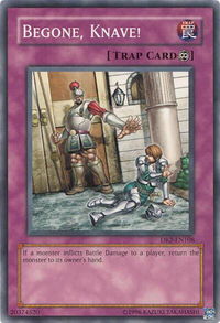 Begone, Knave! - Dark Revelation Volume 2 (DR2) #DR2-EN108 - Common / Short Print YuGiOh Trading Card