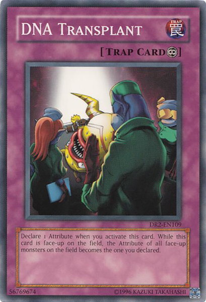 DNA Transplant trading card from Dark Revelation Volume 2 DNA Transplant - Dark Revelation Volume 2 YuGiOh trading card