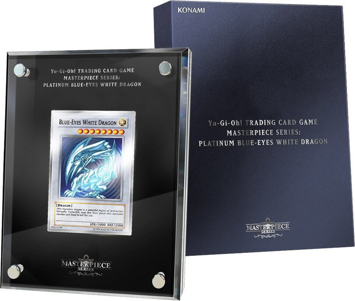 Masterpiece Series: Platinum Blue-Eyes White Dragon - Miscellaneous Promotional Cards YuGiOh trading card