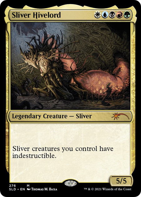 Sliver Hivelord trading card from Secret Lair Drop Series Sliver Hivelord - Secret Lair Drop Series Magic: The Gathering trading card