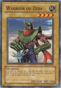 Warrior of Zera - Dark Revelation Volume 2 (DR2) #DR2-EN114 - Common / Short Print YuGiOh Trading Card