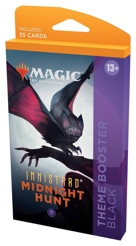 Innistrad: Midnight Hunt - Theme Booster [Black] - Innistrad: Midnight Hunt Magic: The Gathering trading card
