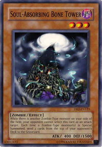 Soul-Absorbing Bone Tower - Dark Revelation Volume 2 (DR2) #DR2-EN123 - Common / Short Print YuGiOh Trading Card