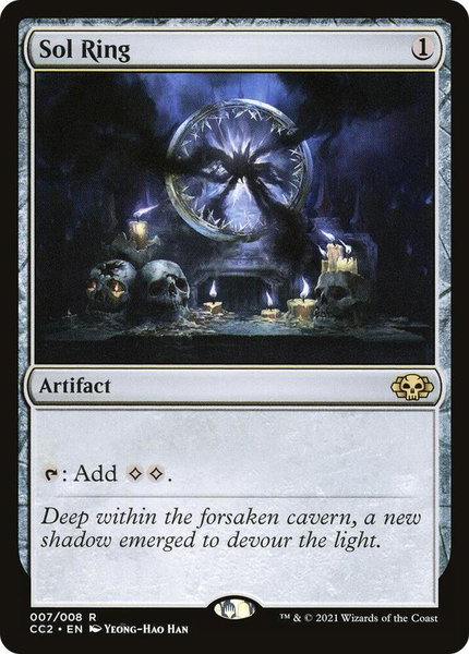 Sol Ring trading card from Commander Collection: Black Sol Ring - Commander Collection: Black Magic: The Gathering trading card
