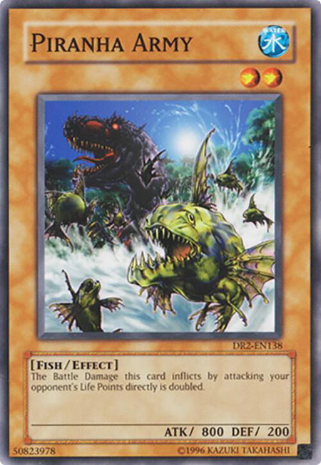 Piranha Army - Dark Revelation Volume 2 YuGiOh trading card