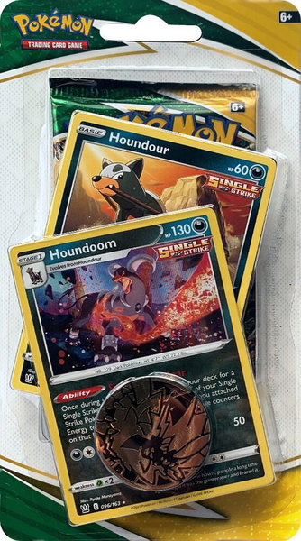 Evolving Skies Premium Checklane Blister [Houndoom] - SWSH07: Evolving Skies Pokémon trading card