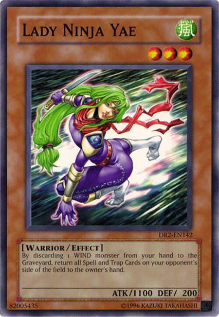 Lady Ninja Yae - Dark Revelation Volume 2 YuGiOh trading card