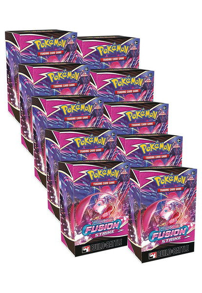 Fusion Strike Build & Battle Box Display - SWSH08: Fusion Strike Pokémon trading card