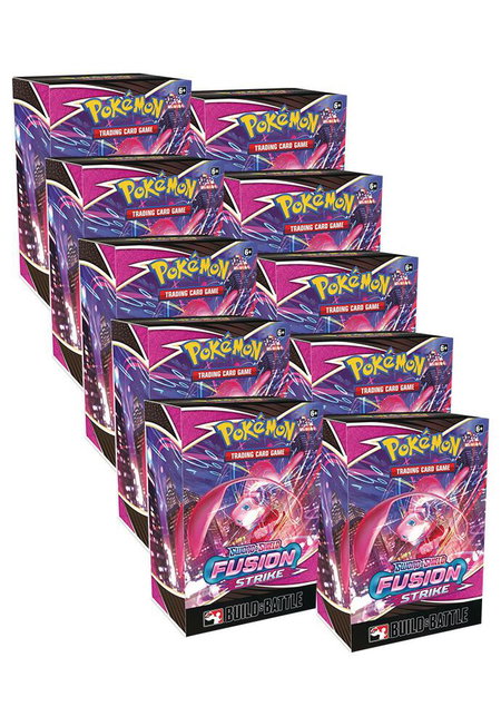 Fusion Strike Build & Battle Box Display - SWSH08: Fusion Strike Pokémon trading card