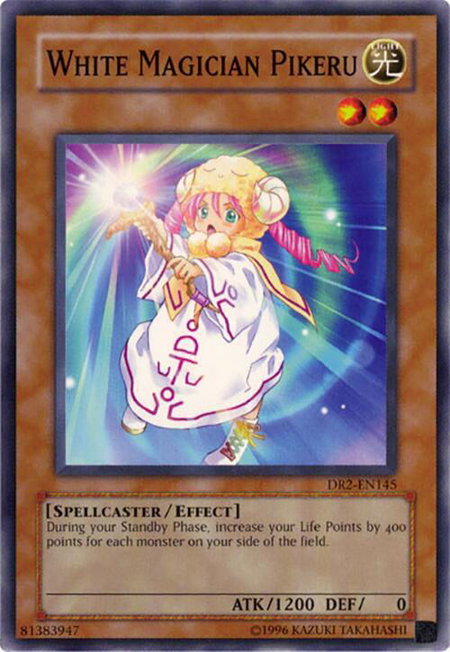 White Magician Pikeru - Dark Revelation Volume 2 YuGiOh trading card