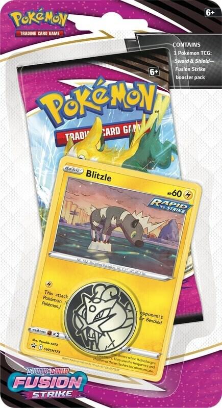Fusion Strike Single Pack Blister [Blitzle] - SWSH08: Fusion Strike Pokémon trading card