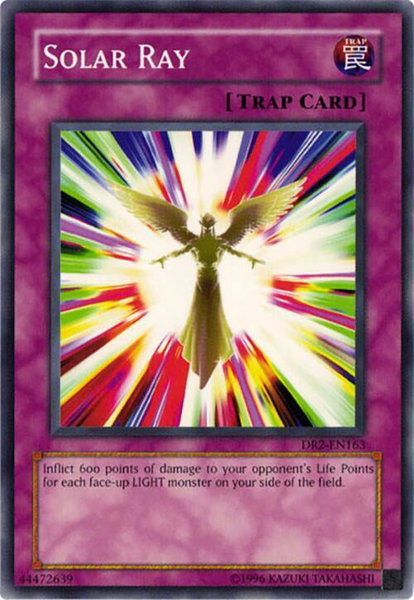 Solar Ray trading card from Dark Revelation Volume 2 Solar Ray - Dark Revelation Volume 2 YuGiOh trading card