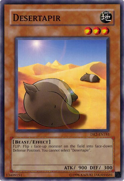 Desertapir trading card from Dark Revelation Volume 2 Desertapir - Dark Revelation Volume 2 YuGiOh trading card