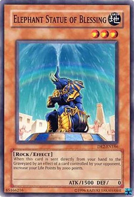 Elephant Statue of Blessing - Dark Revelation Volume 2 YuGiOh trading card
