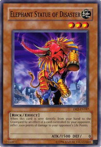 Elephant Statue of Disaster - Dark Revelation Volume 2 (DR2) #DR2-EN187 - Common / Short Print YuGiOh Trading Card