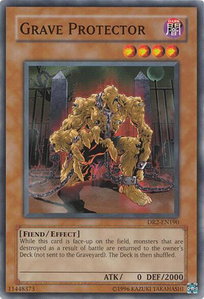 Grave Protector - Dark Revelation Volume 2 (DR2) #DR2-EN190 - Common / Short Print YuGiOh Trading Card