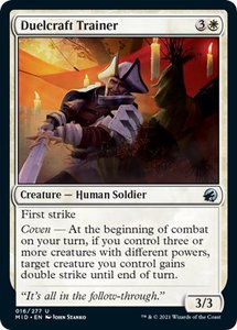Duelcraft Trainer - Innistrad: Midnight Hunt (MID) #16 - Uncommon Magic: The Gathering Trading Card