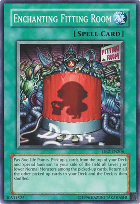 Enchanting Fitting Room - Dark Revelation Volume 2 YuGiOh trading card