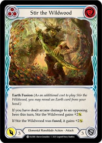 Stir the Wildwood (Blue) - Tales of Aria (ELE) #ELE084 - Common Flesh and Blood Trading Card