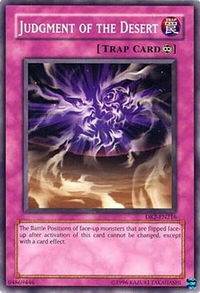 Judgment of the Desert - Dark Revelation Volume 2 (DR2) #DR2-EN216 - Common / Short Print YuGiOh Trading Card