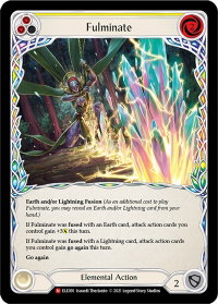 Fulminate - Tales of Aria (ELE) #ELE091 - Majestic Flesh and Blood Trading Card