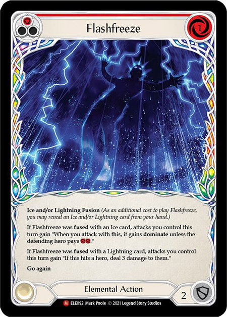 Flashfreeze - Tales of Aria Flesh and Blood trading card