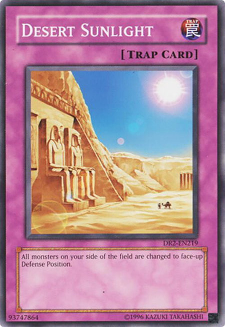 Desert Sunlight - Dark Revelation Volume 2 YuGiOh trading card