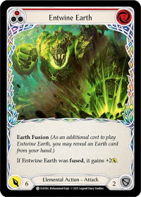 Entwine Earth (Red) - Tales of Aria (ELE) #ELE094 - Common Flesh and Blood Trading Card