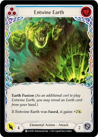 Entwine Earth (Blue) - Tales of Aria (ELE) #ELE096 - Common Flesh and Blood Trading Card