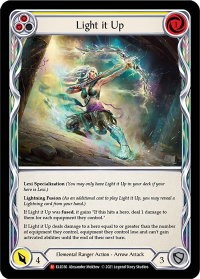 Light it Up - Tales of Aria (ELE) #ELE036 - Majestic Flesh and Blood Trading Card