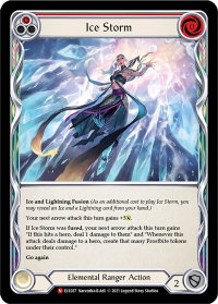 Ice Storm - Tales of Aria (ELE) #ELE037 - Majestic Flesh and Blood Trading Card