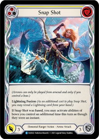 Snap Shot (Yellow) - Tales of Aria (ELE) #ELE042 - Rare Flesh and Blood Trading Card