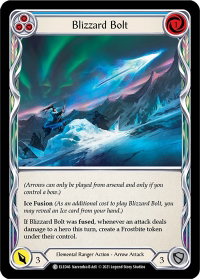 Blizzard Bolt (Blue) - Tales of Aria (ELE) #ELE046 - Common Flesh and Blood Trading Card
