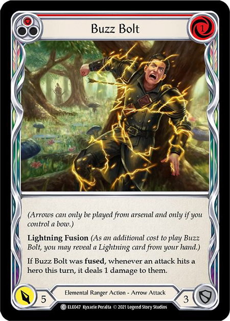 Buzz Bolt (Red) - Tales of Aria Flesh and Blood trading card